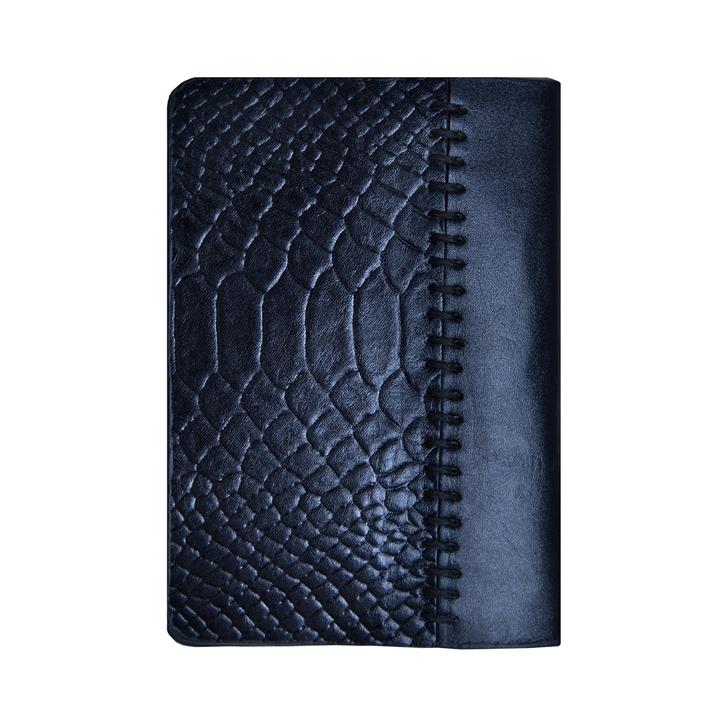 جلد مدارک طرح کروکودیل رویال چرم کدM54-Black